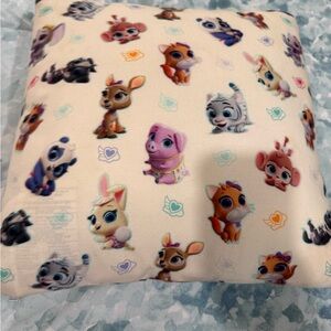Disney TOTS nursery themed baby print throw a pillow 12 x 12